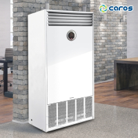 캐로스석유온풍기 105평형/58.1kw 오일탱크외장형