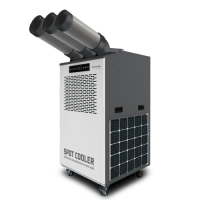 캐로스  3구이동식에어컨7,030W 물통/자연배수 그레이