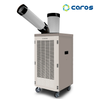캐로스 1구 이동식에어컨 2,400W 물통/자연배수웜그레이