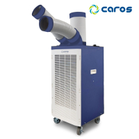 캐로스  2구 이동식에어컨 2,500W 물통/자연배수블루